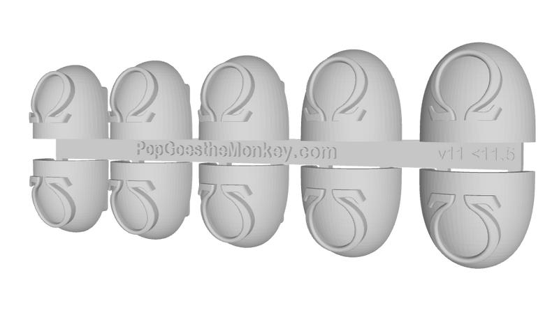 10x Omega - G:5a Shoulder Pads