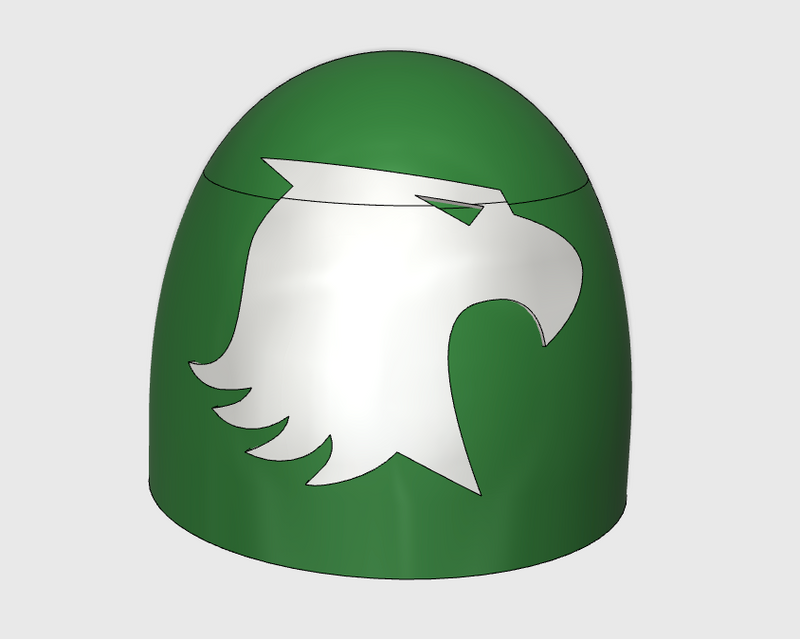 10x Stoic Raptors - G:5a Right Shoulder Pads