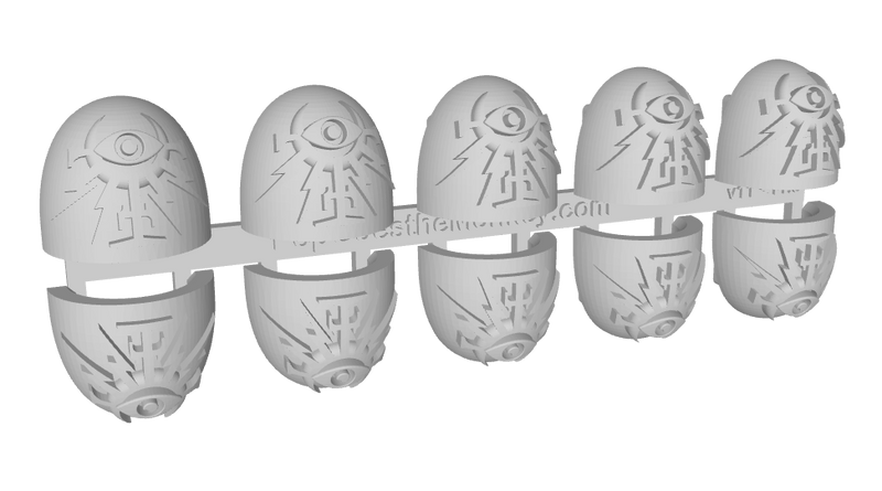 10x Bladed Minds - G:5a Shoulder Pads