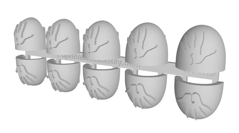 10x Demon Hand - G:5a Shoulder Pads