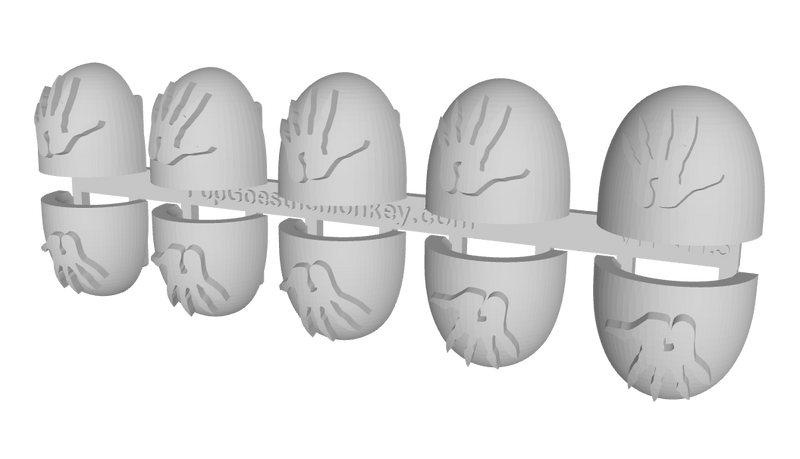 10x Demon Hand - G:5a Shoulder Pads