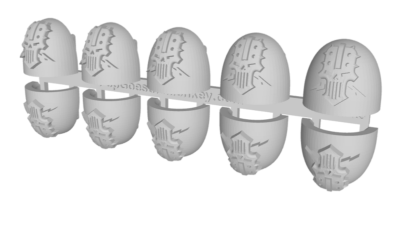 10x Dominion of Iron - G:5a Shoulder Pads