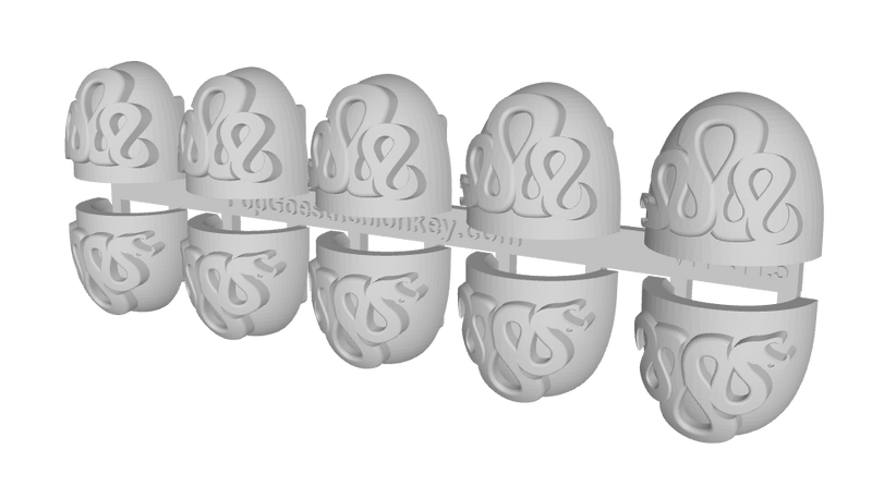 10x Iron Snakes - G:5a Shoulder Pads