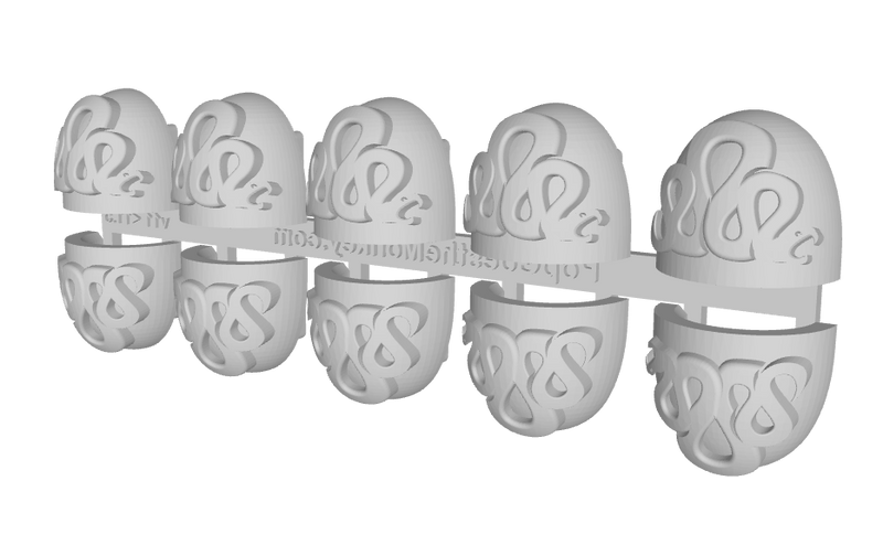 10x Iron Snakes - G:5a Right Shoulder Pads