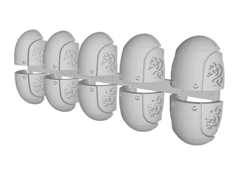 10x Hydra Legion - G:5 Umbra Shoulder Pads