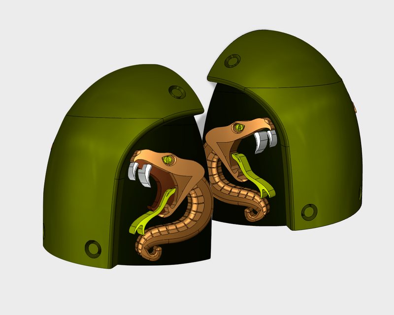 10x Copperheads - G:5 Umbra Shoulder Pads