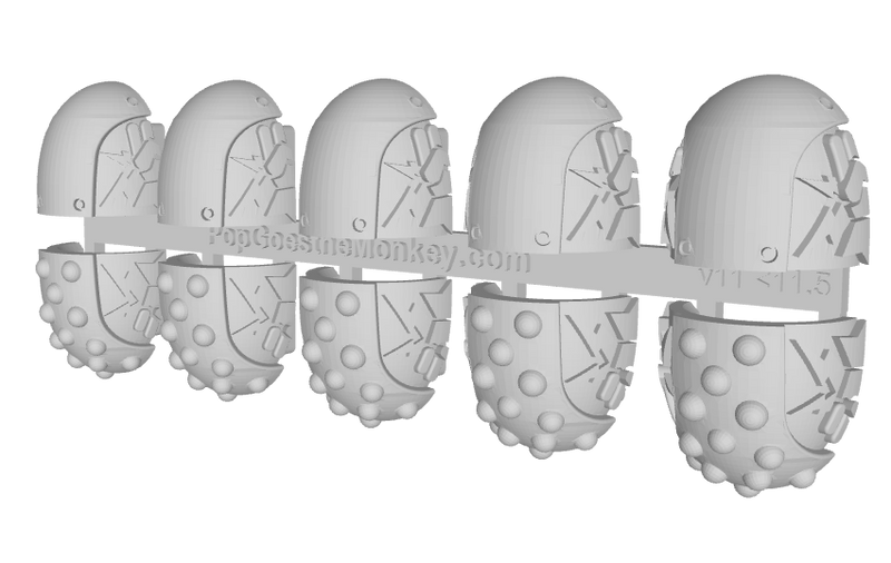 5x Excoriators - G:5 Umbra Shoulder Sets