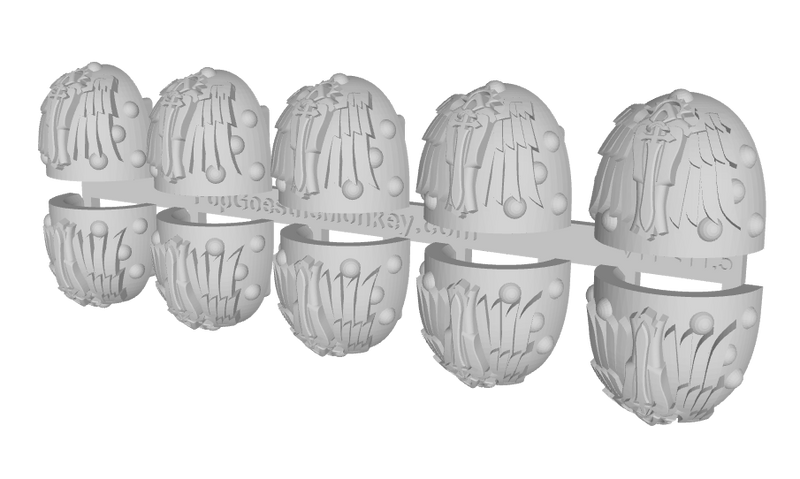 10x Angels of Ruin - G:6a Shoulder Pads