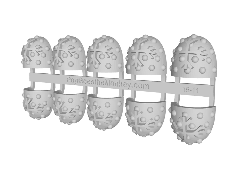 10x Brand Sabrewulf - G:6a Studded Shoulder Pads