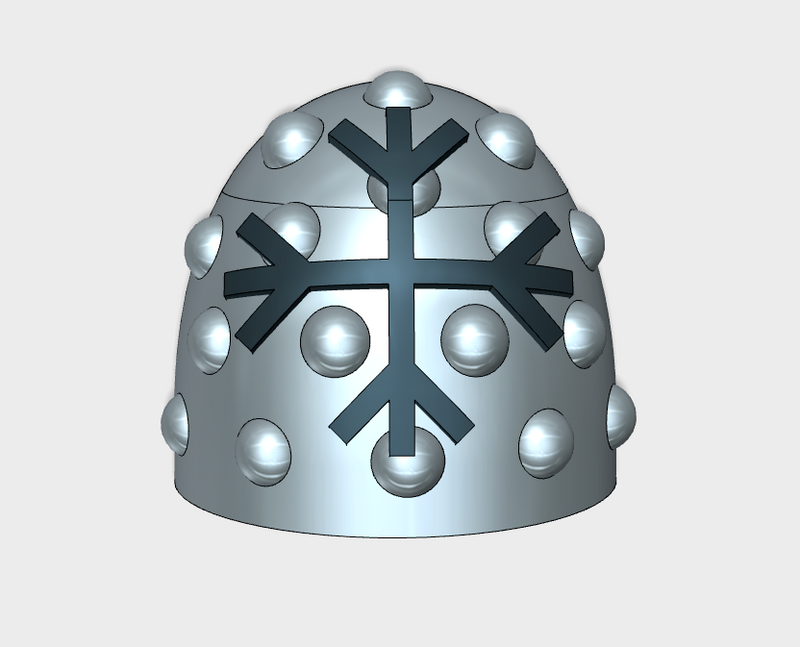 10x Brand Sabrewulf - G:6a Studded Shoulder Pads