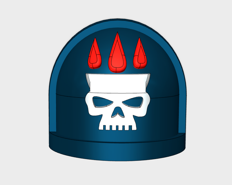 10x Crown of Blood - G:7a Shoulder Pad