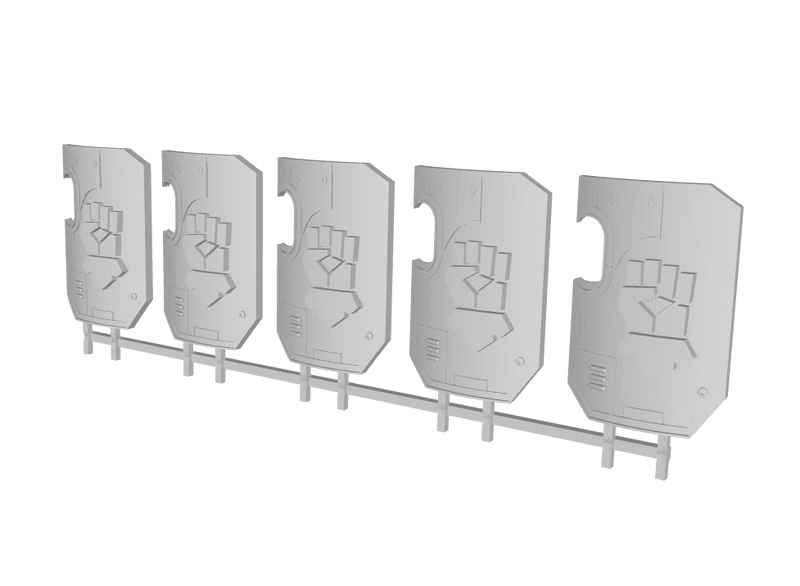 Kings Fists - Marine Boarding Shields
