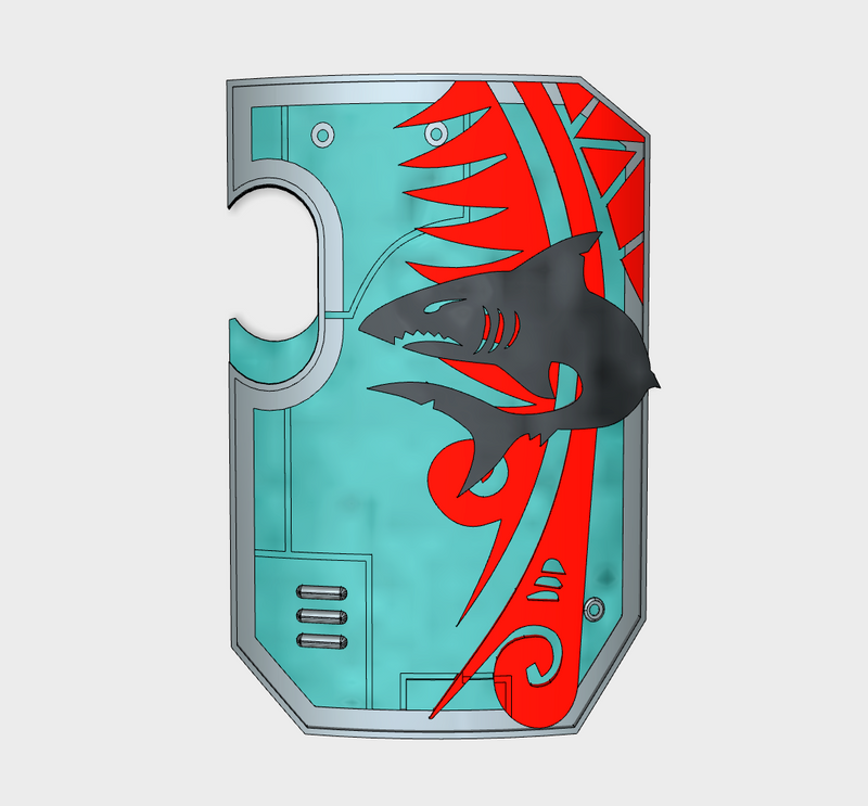 Tribal Mako - Marine Boarding Shields