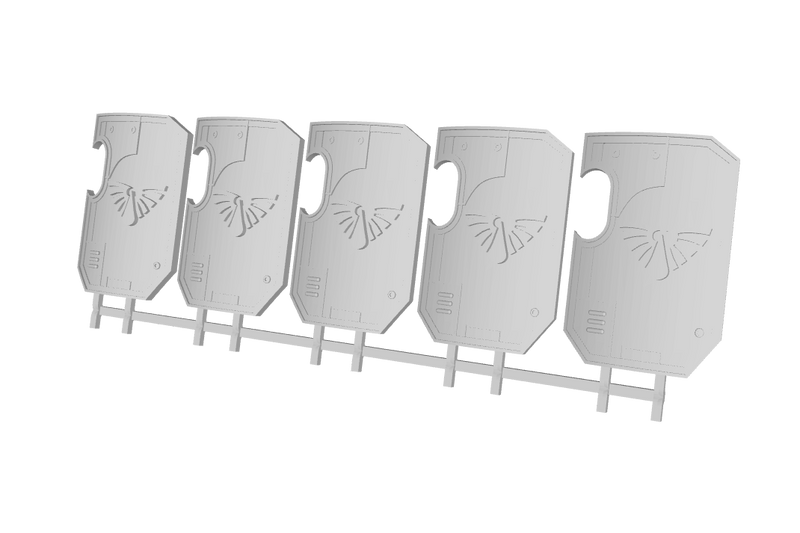 Blood Wing - Marine Boarding Shields