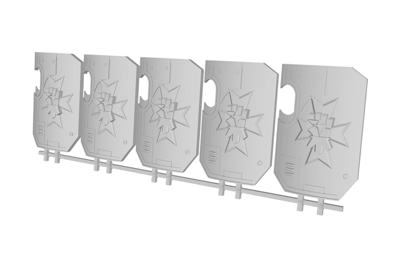 Templar Fist - Marine Boarding Shields
