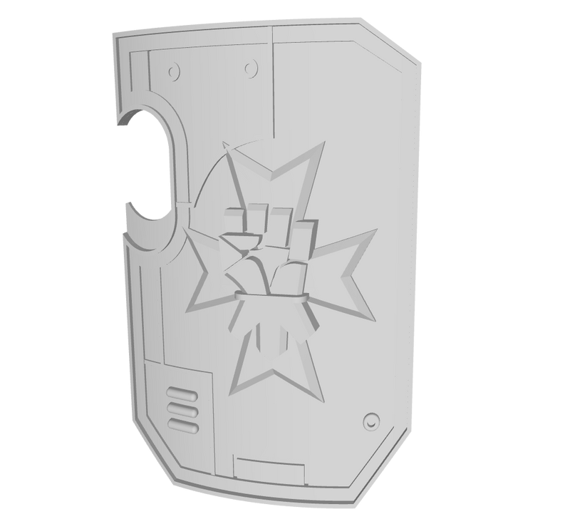 Templar Fist - Marine Boarding Shields