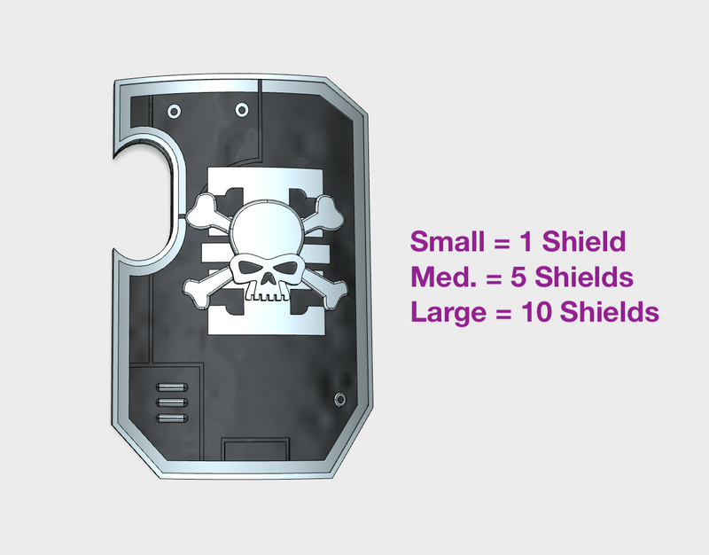 Xenos Hunters - Marine Boarding Shields