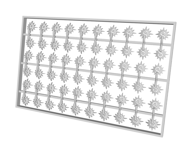 60x Auroran Suns - Shoulder Insignia pack