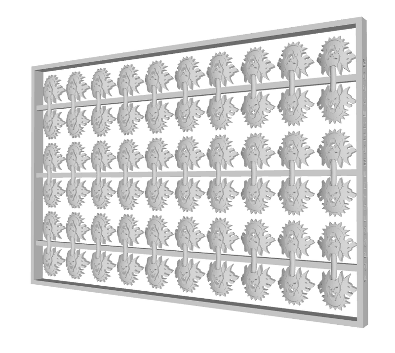 60x Hounds of Tartarus : Shoulder Insignia pack