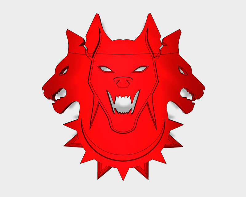 60x Hounds of Tartarus : Shoulder Insignia pack