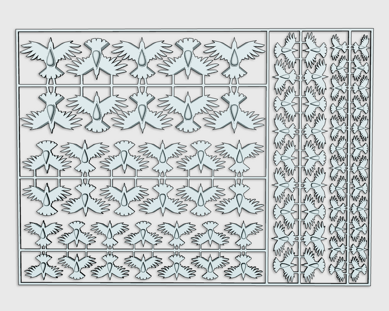 Storm Crows - Flat Vehicle Insignia pack