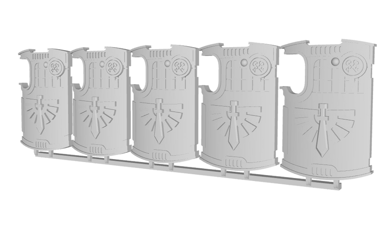 Knight Legion- Palatium Boarding Shields