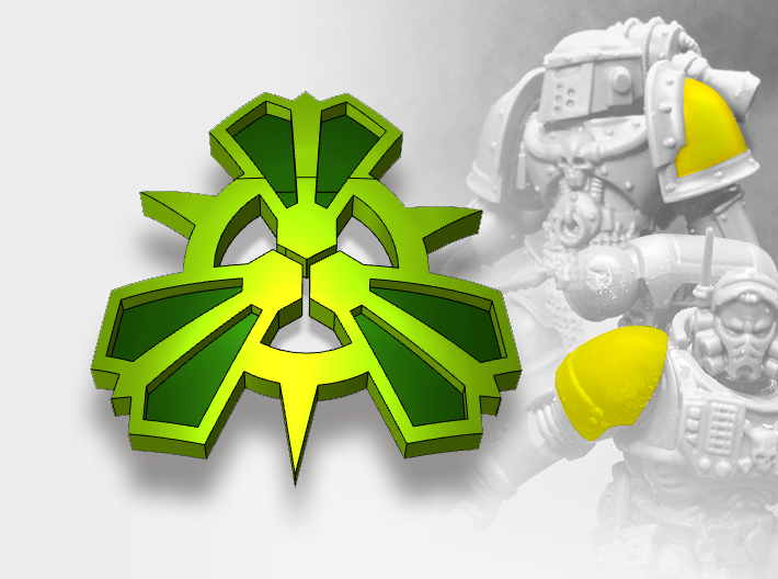 60x the Purge - Small Convex Insignias (5mm)