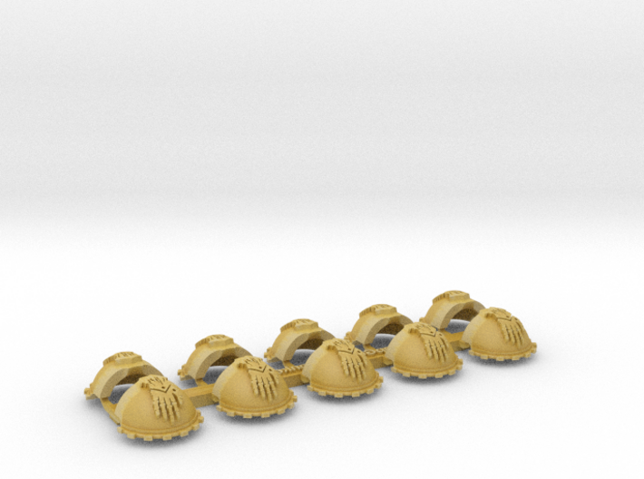 10x Cybornaut (R) - 5th Ed. FB Terminator Gorgon Pads