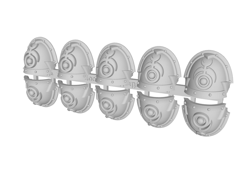 10x Exquisite Bane - Abhorrent Shoulder Pads