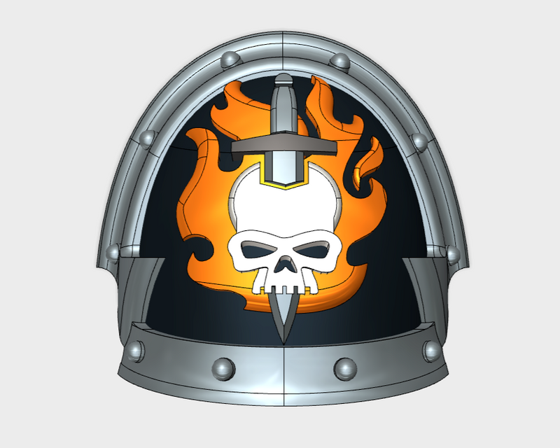 10x Ghosts of Nocturne - Abhorrent Shoulder Pads