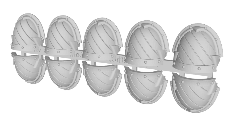 10x Hazard Grooves (R) - Abhorrent Shoulder Pads