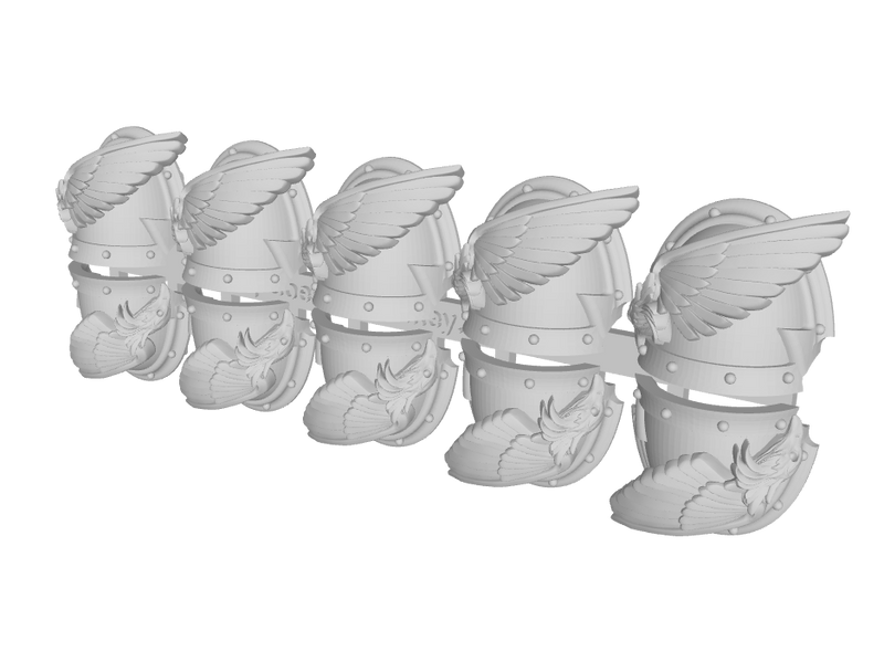 10x Phoenician Wing - Abhorrent Shoulder Pads