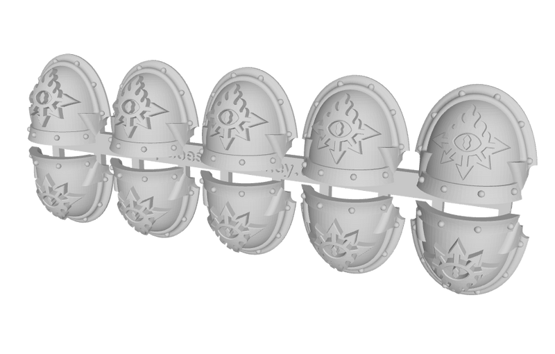 10x The Pyre's Cohort - Abhorrent Shoulder Pads