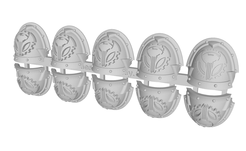 10x The Malforged - Abhorrent Shoulder Pads