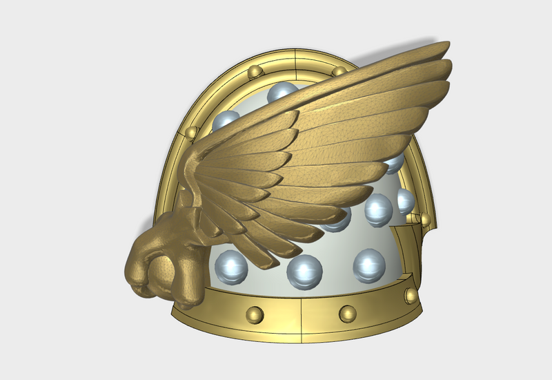 10x New Talon Wing - Studded Abhorrent Shoulders