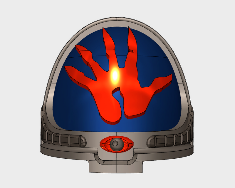 10x Demon Hand - Osiris Shoulder Pads