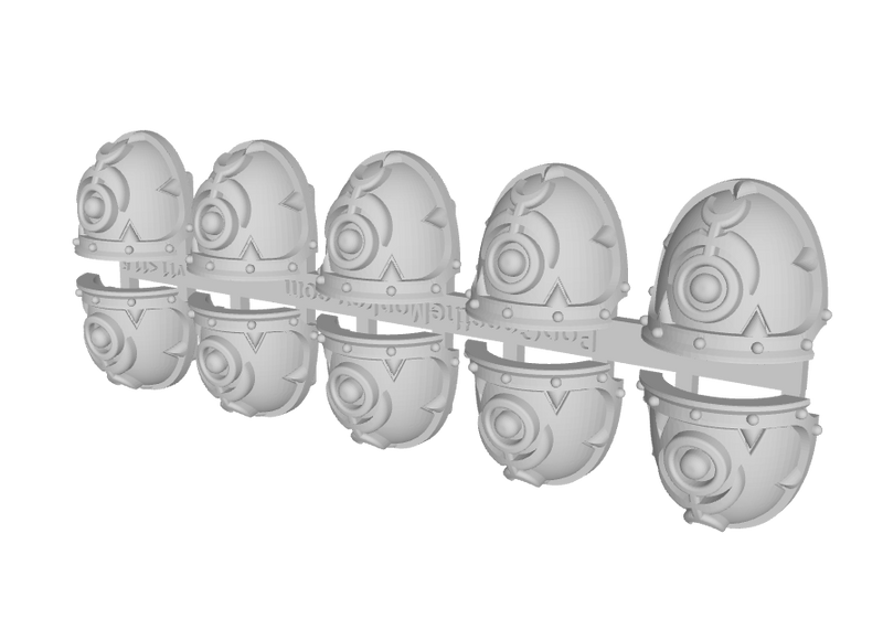 10x Exquisite Bane - Malicious Shoulder Pads