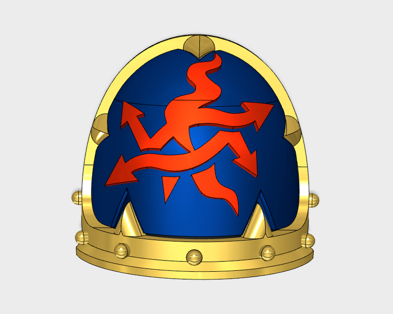 10x The Scourged - Malicious Shoulder Pads
