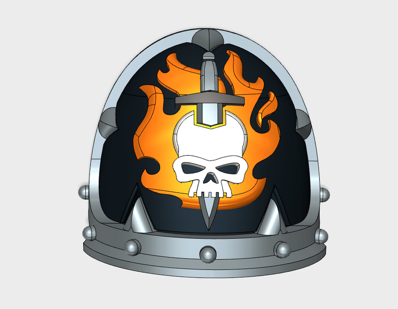 10x Ghosts of Nocturne - Malicious Shoulder Pads