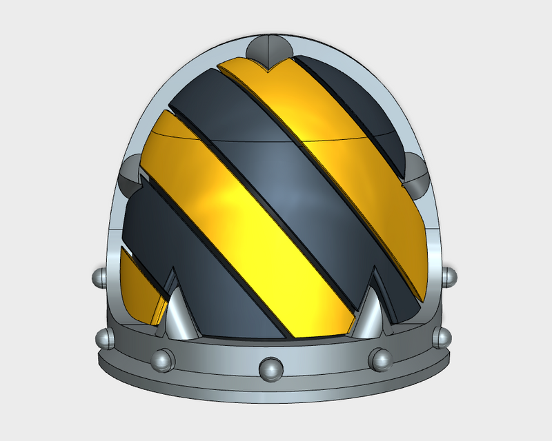 10x Hazard Grooves (R) - Malicious Shoulder Pads