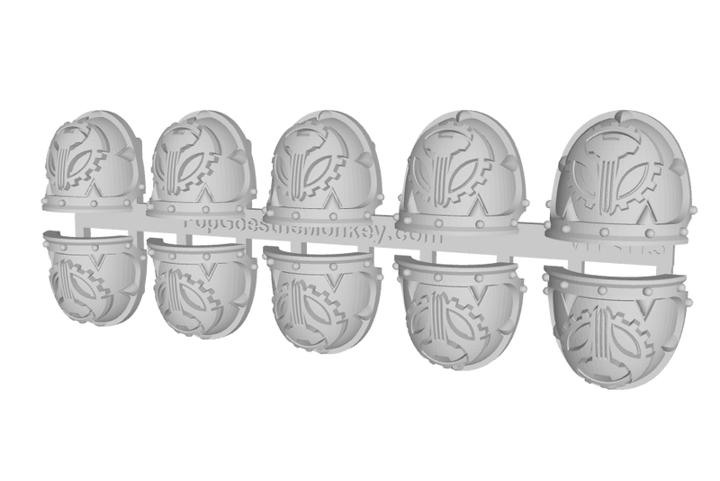 10x The Malforged - Malicious Shoulder Pads