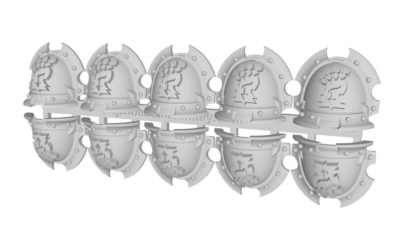 10x Demon Claw - Rancor Shoulder Pads