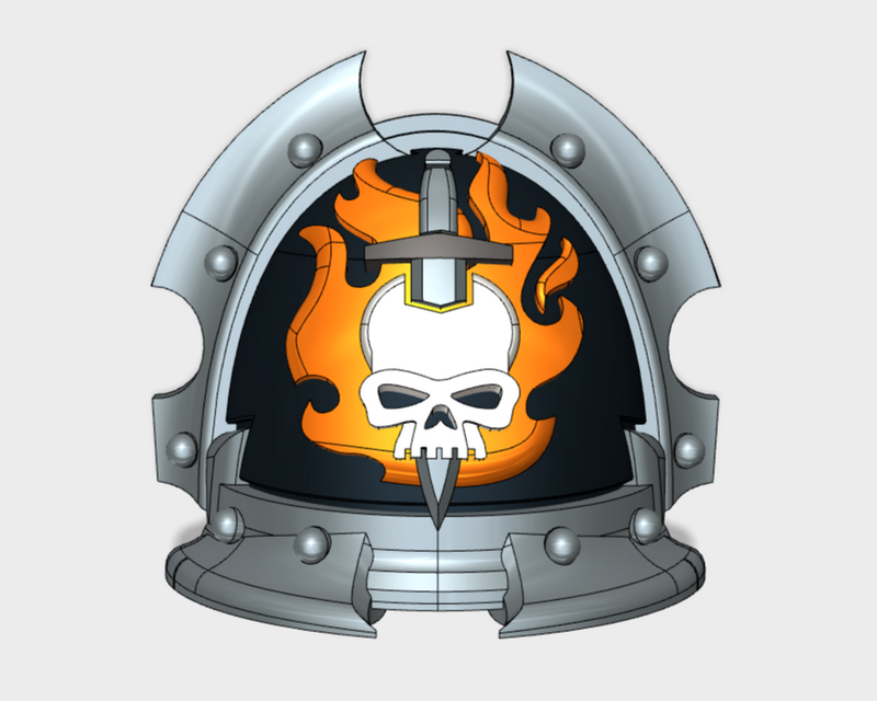 10x Ghosts of Nocturne - Rancor Shoulder Pads