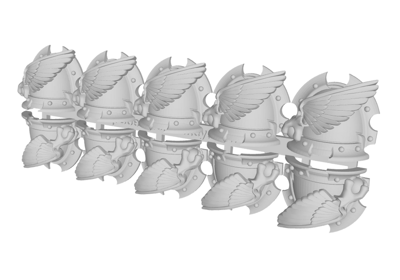 10x Talon Wing - Rancor Shoulder Pads