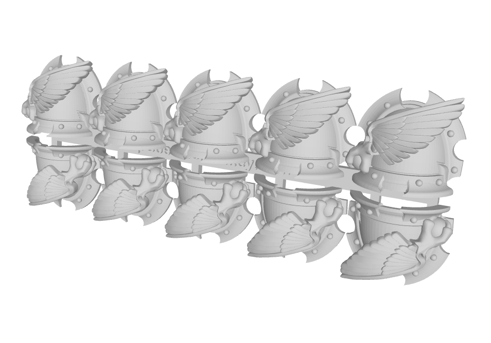 10x Talon Wing - Rancor Shoulder Pads