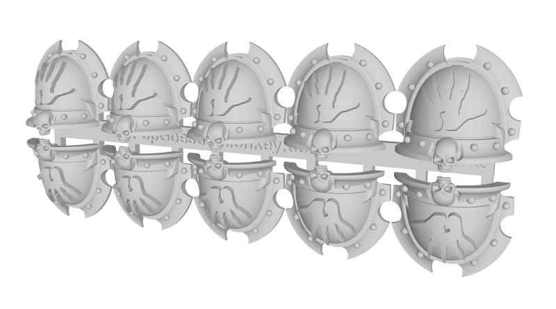 10x Demon Hand - Rancor Shoulder Pads