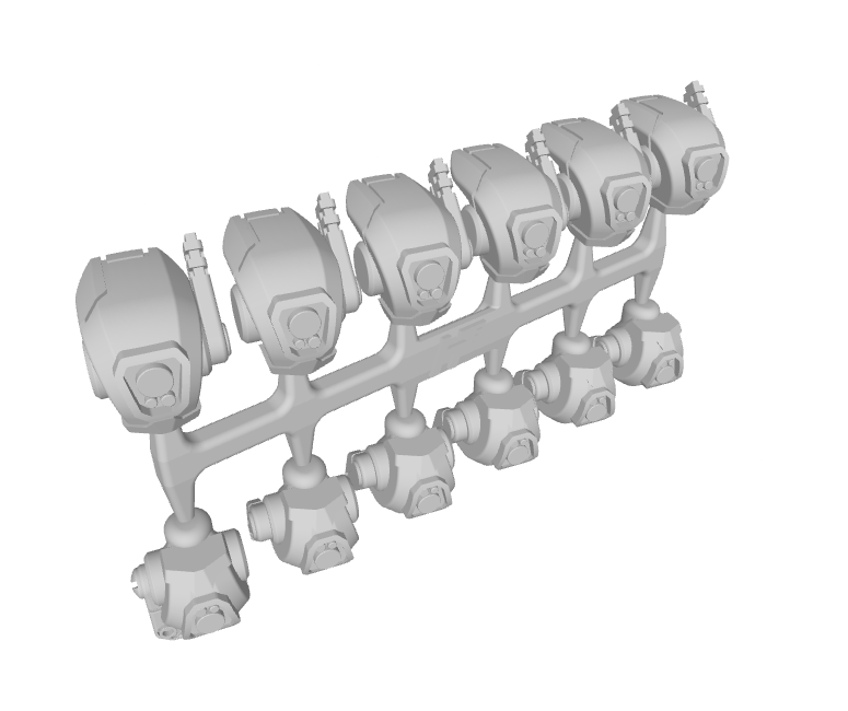 12x GI-1 Infantry Helmets