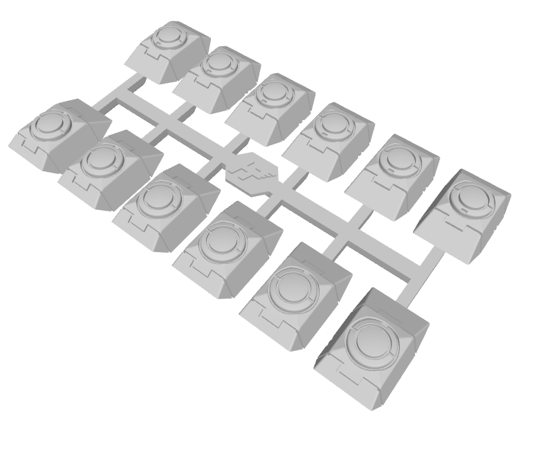 12x Sept'Roma : S-1 Tau Infantry Shoulder