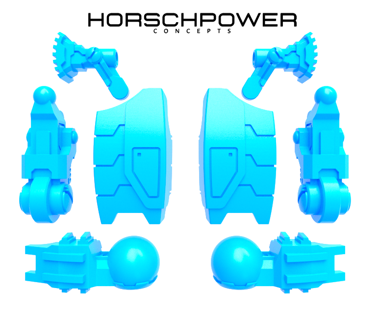 1x Guardian Mech : Posable Legs