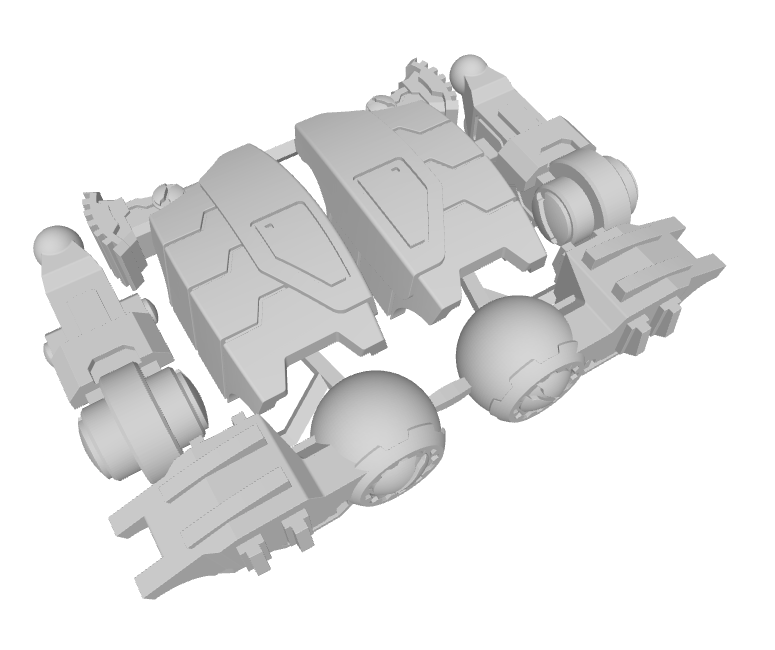 1x Guardian Mech : Posable Legs